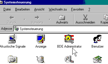 System: BDE Administrator
